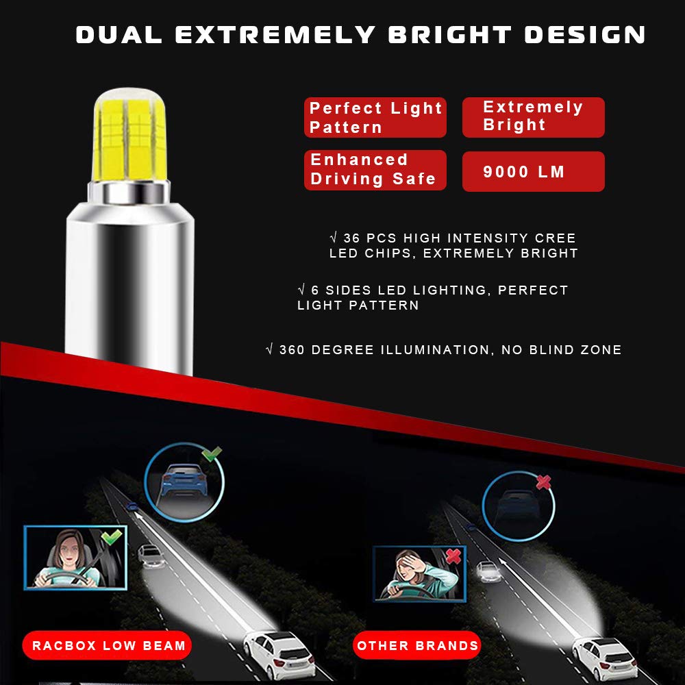 6-Sides-CSP-LED-Car-Headlights-Bulbs-H1-H7-H11-90059006-D-Series-72W-9000LM-3D-360-Degree-Fog-Lamp-6-1568021