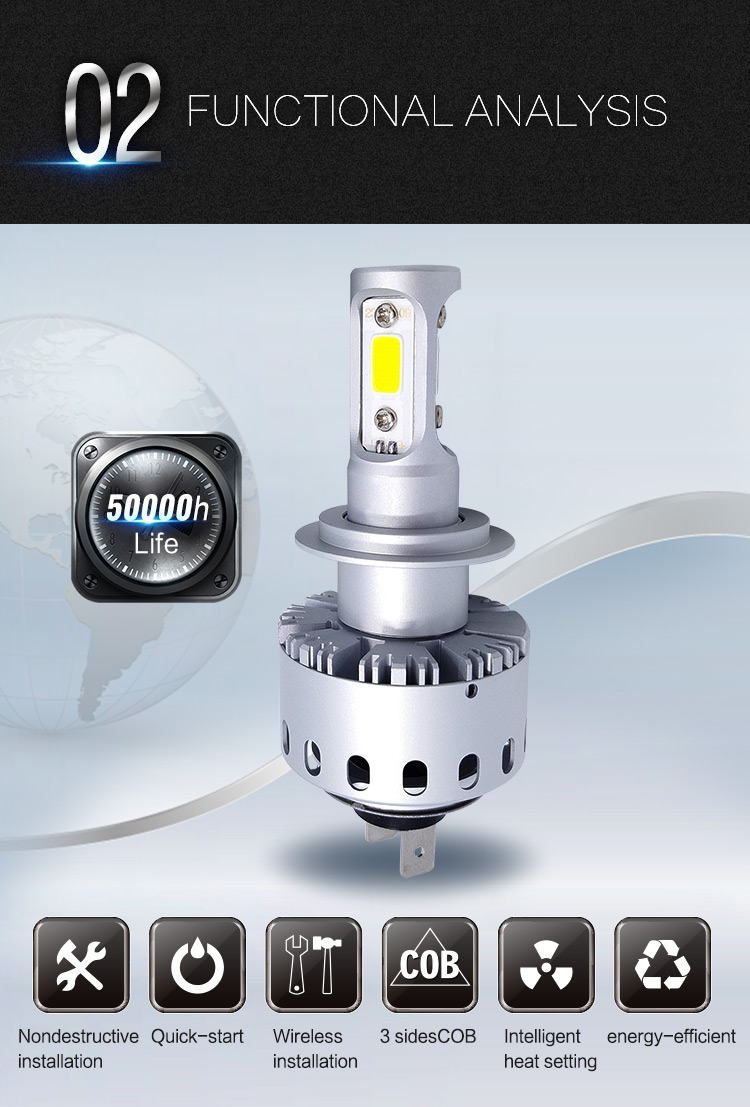 7P-90W-LED-Headlights-Bulbs-Fog-Lamps-H1-H4-H7-10000LM-6000K-White-Universal-2PCS-1456402