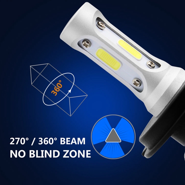 9007-H13-72W-8000LM-6500K-Car-COB-LED-Headlight-Kit-HiLo-Bulbs-1136471