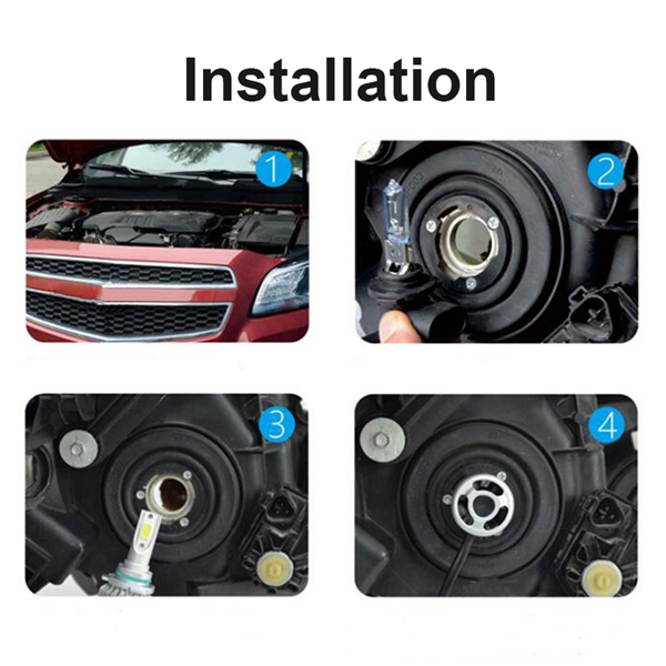 9007-H13-72W-8000LM-6500K-Car-COB-LED-Headlight-Kit-HiLo-Bulbs-1136471