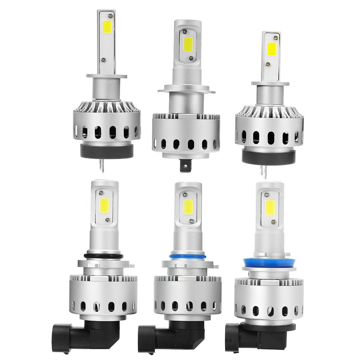 Autoleader-7X-COB-LED-Car-Headlights-H1-H3-H4-H7-H8H9H11-9005-9006-60W-11000LM-6500K-White-Fog-Bulbs-1583317