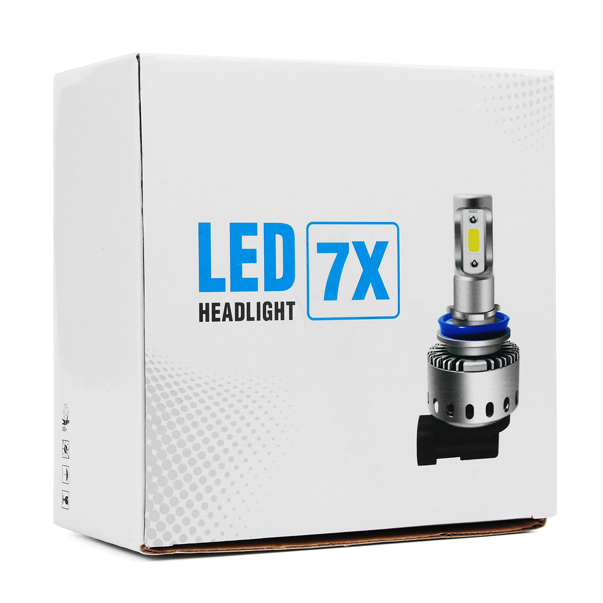 Autoleader-7X-COB-LED-Car-Headlights-H1-H3-H4-H7-H8H9H11-9005-9006-60W-11000LM-6500K-White-Fog-Bulbs-1583317