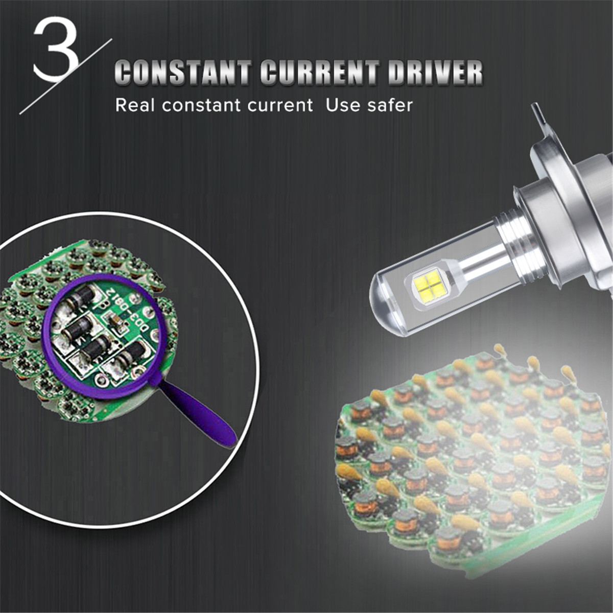 Autoleader-80W-1500LM-LED-Car-Headlights-Fog-Lamps-H1-H3-H4-H7-H11-H16-9005-9006-6000K-1148009