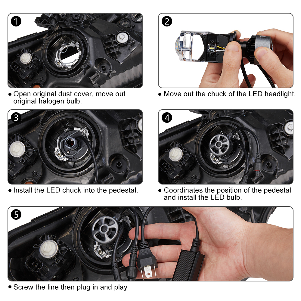 H4-LED-Headlights-with-Mini-Projector-Lens-HiLo-Beam-Bulb-60W-9600LM-6500K-White-for-Car-Motorcycle-1571546