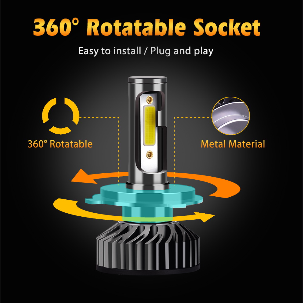 Infitary-F2-Car-COB-LED-Headlights-Bulbs-Fog-Lamp-H1-H3-H4-H7-H11-9005-9006-12V-24V-72W-8000LM-6500K-1476902