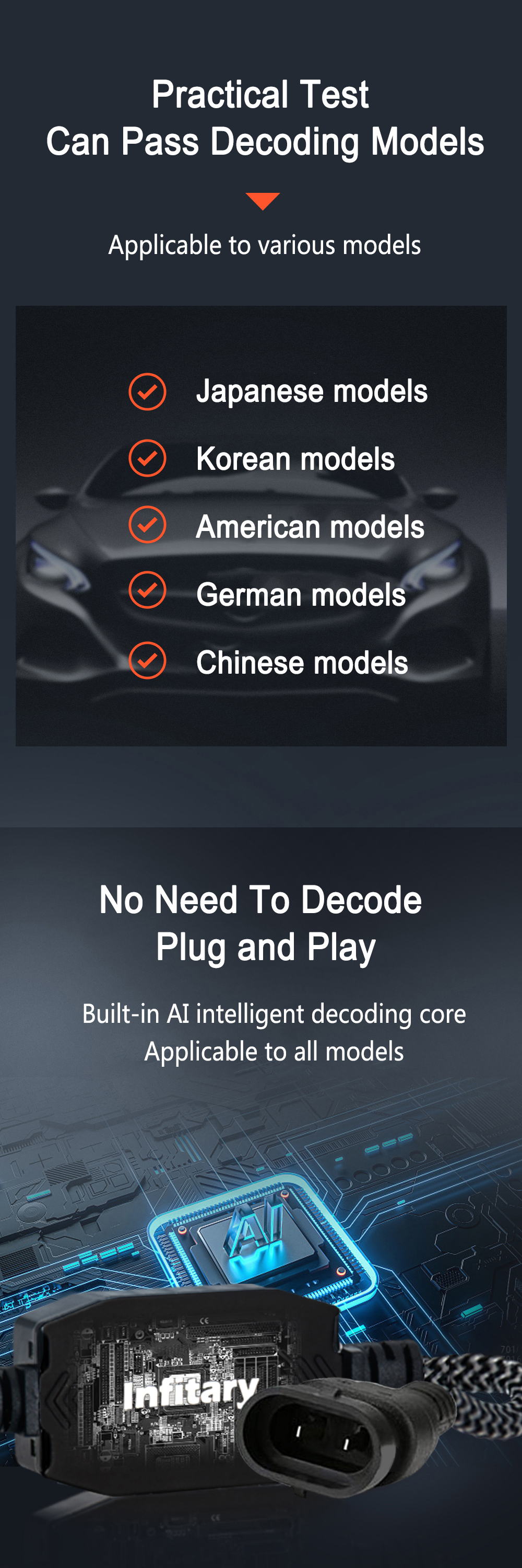 Infitary-Q1-2PCS-220W-30000LM-6500K-LED-Car-Headlight-Bulbs-H1-H4-H7-H11-9005-9006-with-Decoding-Hig-1793600