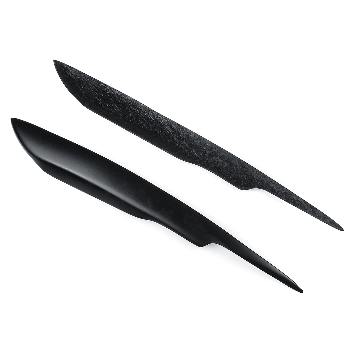 Matte-Black-Headlight-Eyebrows-Eye-Lid-Cover-Molding-Trim-For-Audi-A4-S4-RS4-B7-2005-2008-1797500