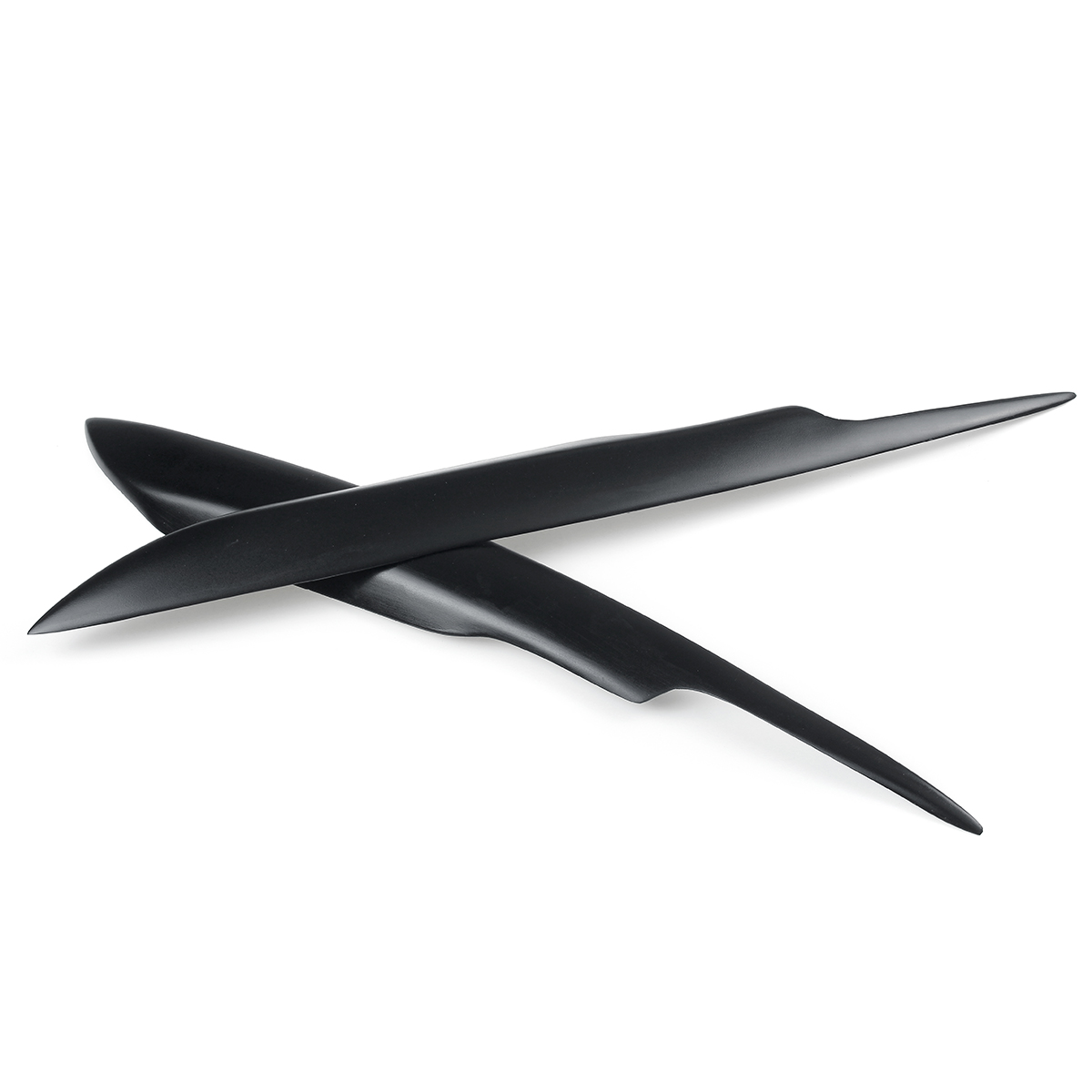 Matte-Black-Headlight-Eyebrows-Eye-Lid-Cover-Molding-Trim-For-Audi-A4-S4-RS4-B7-2005-2008-1797500