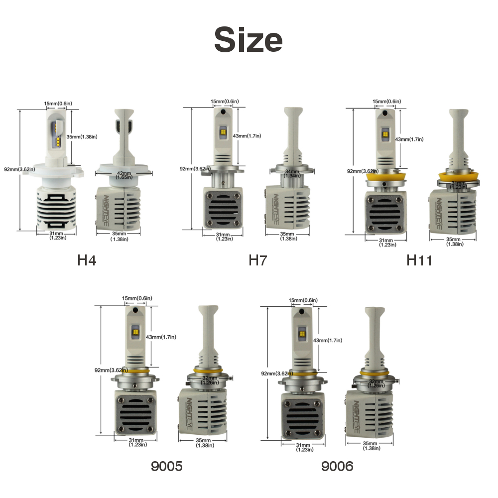 NIGHTEYE-A328-N1-Car-LED-Headlight-Bulbs-H4-H7-H11-9005-9006-LED-Bulb-80W-6000K-1170675