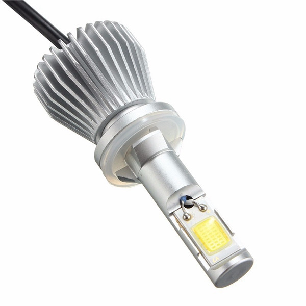 Pair-22W-6000K-H1-H3-880-COB-LED-Hi-Lo-Beam-Headlight-Car-Upgrade-Conversion-Lamp-Pure-White-1105192