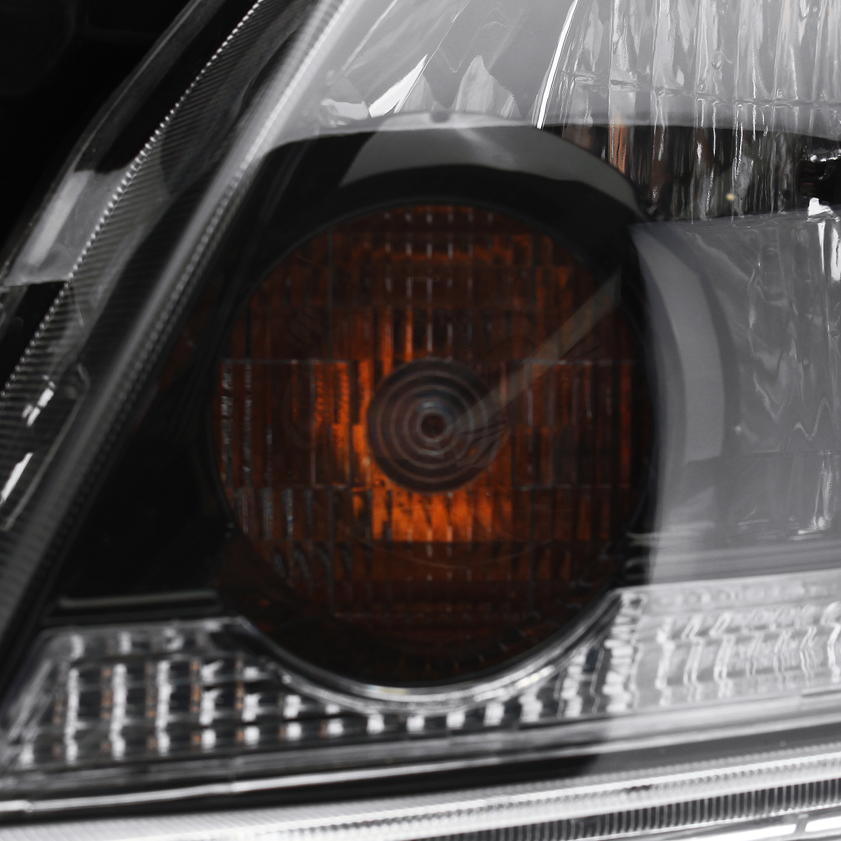 Pair-Left--Right-Front-Head-Light-Lamp-LED-Headlights-For-Mitsubishi-Outlander-2003-2006-1619603