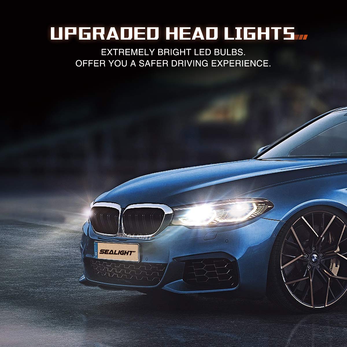 SEALIGHT-L2-Car-LED-Headlights-Bulbs-H4-H7-H11H8H9-9005-9006-Fog-Light-80W-8000LM-6000K-2PCS-1576724