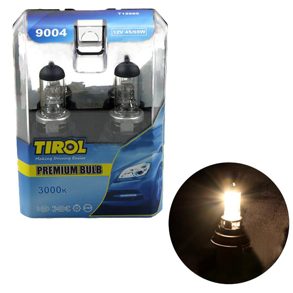 Tirol-9004-12V-6545W-Car-Halogen-Headlight-Fog-Lamp-3000K-5000K-Replacement-Light-Source-1029939