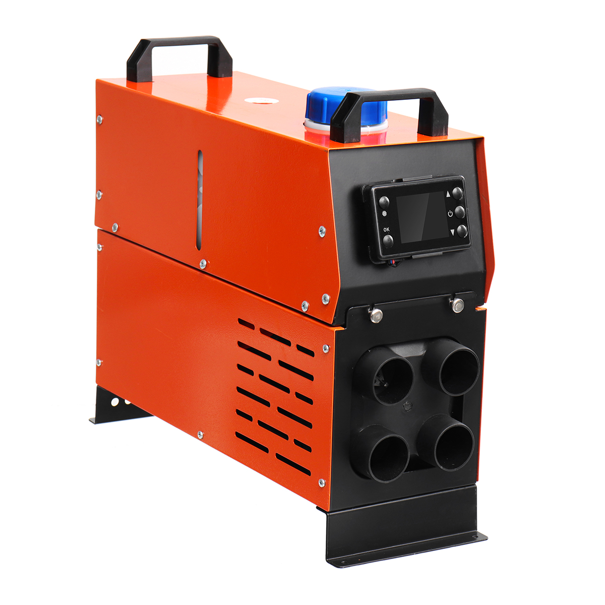 12V-5000W-Diesel-Air-Heater-Single--4-Holes-Tank-Remote-Control-Thermostat-Caravan-Motorhome-RV-1390619