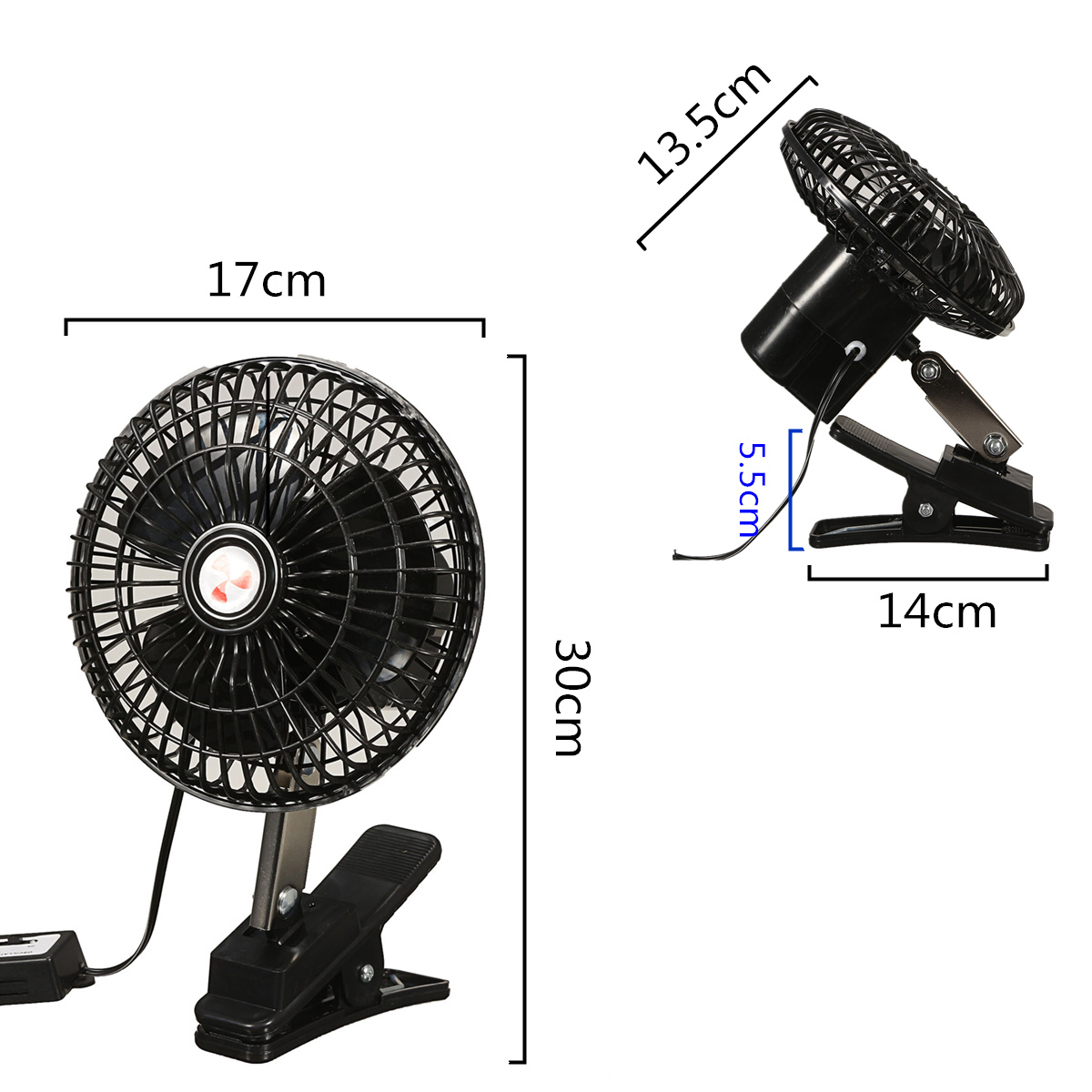 12V-DC-Car-Electric-Oscillating-Fan-Portable-Cooler-Clip-for-Vehicle-Van-Trunk-1191776