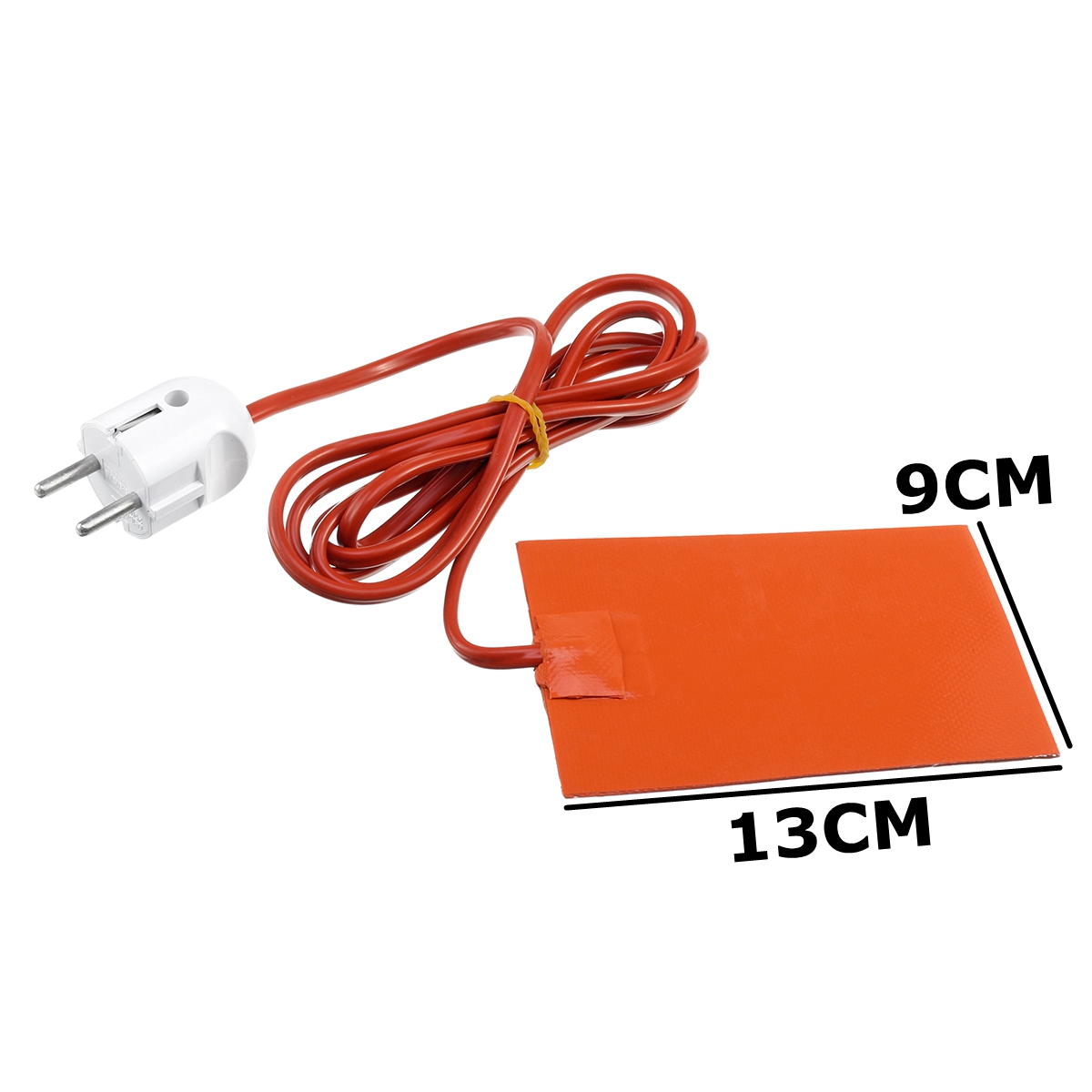9x13cm-Heater-Pad-Engine-Block-Hydraulic-Tank-Heating-Plate-O-il-Pan-Sump--Plug-1596574