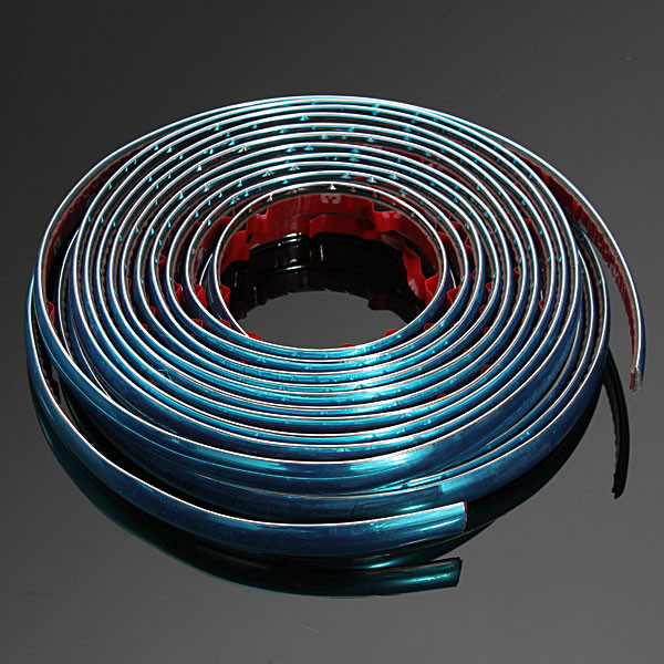 12mm-x-8M316quot-Car-Chrome-Styling-Moulding-Adhesive-Trim-Strip-960624