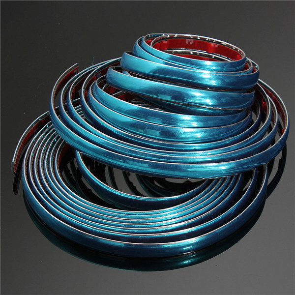 12mm-x-8M316quot-Car-Chrome-Styling-Moulding-Adhesive-Trim-Strip-960624