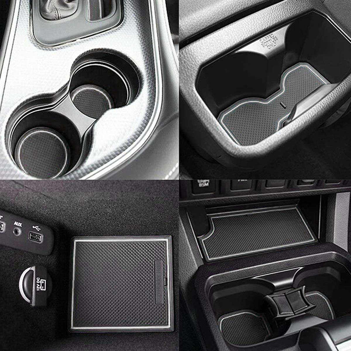 18x-Cup-Door-Center-Console-Liner-Anti-slip-Mats-Trim-For-Toyota-Tacoma-1682296