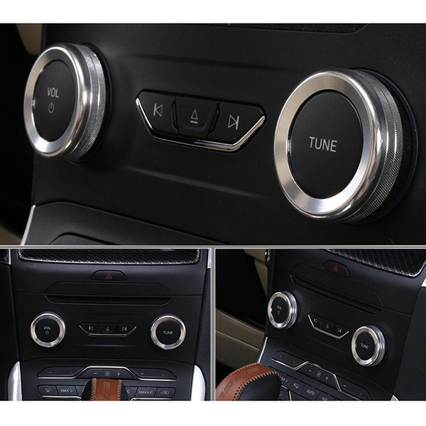4pcsSet-Cars-Alu-Decoration-Stereo-Knob-Ring-Air-Conditioning-Knob-Ring-Circle-for-For-Ford-Edge-1044662