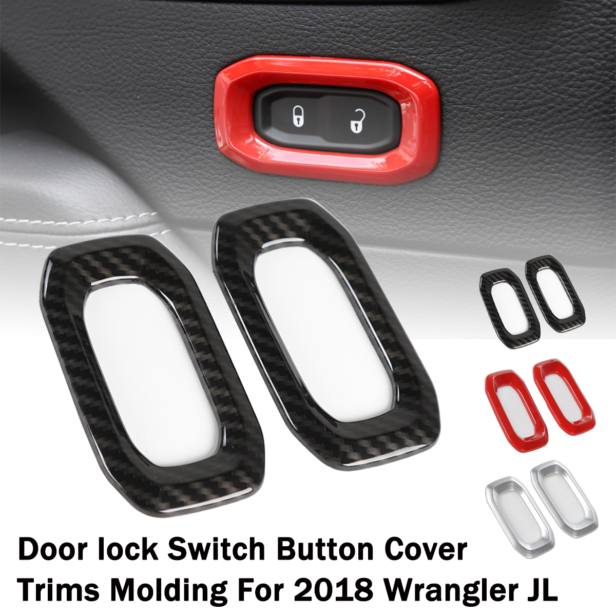 ABS-Car-Door-Lock-Switch-Button-Cover-Moulding-Trim-Strip-for-Wrangler-JL-2018-1382576