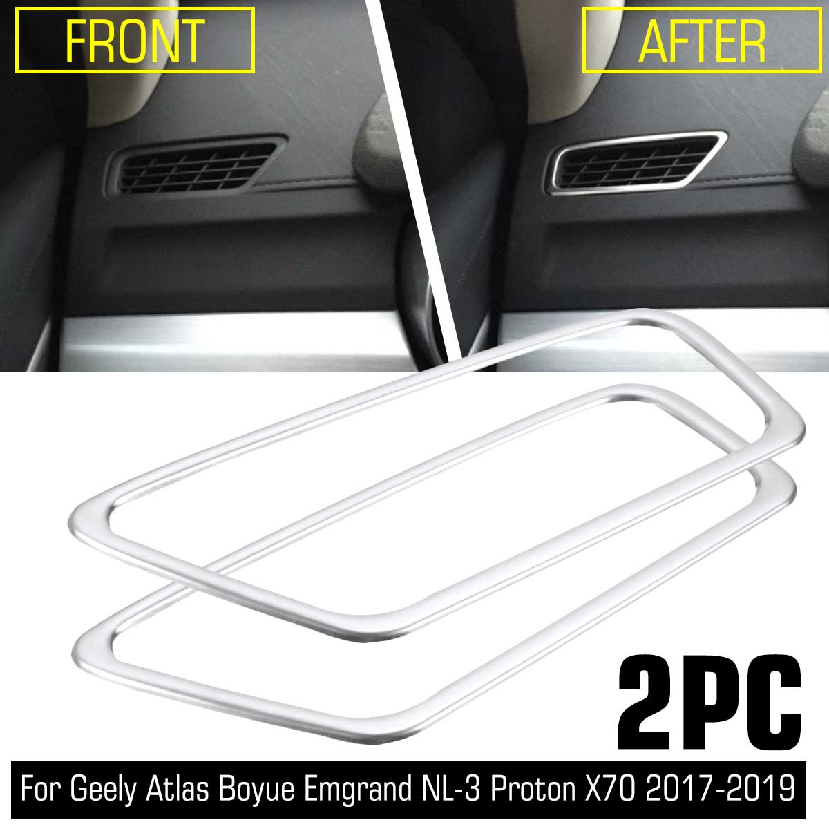 Air-Outlet-Vent-Trim-Frame-For-Geely-Atlas-Boyue-Emgrand-NL-3-Proton-X70-2017-19-1674398