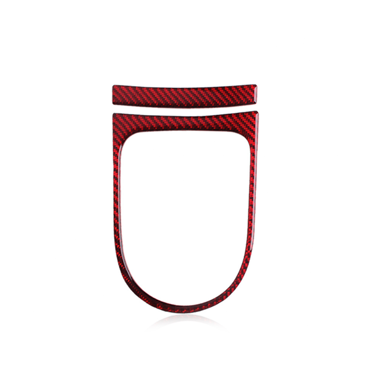 Carbon-Fiber-Inner-Gear-Shift-Box-Panel-Frame-Cover-Trim-For-Ford-Mustang-1684186