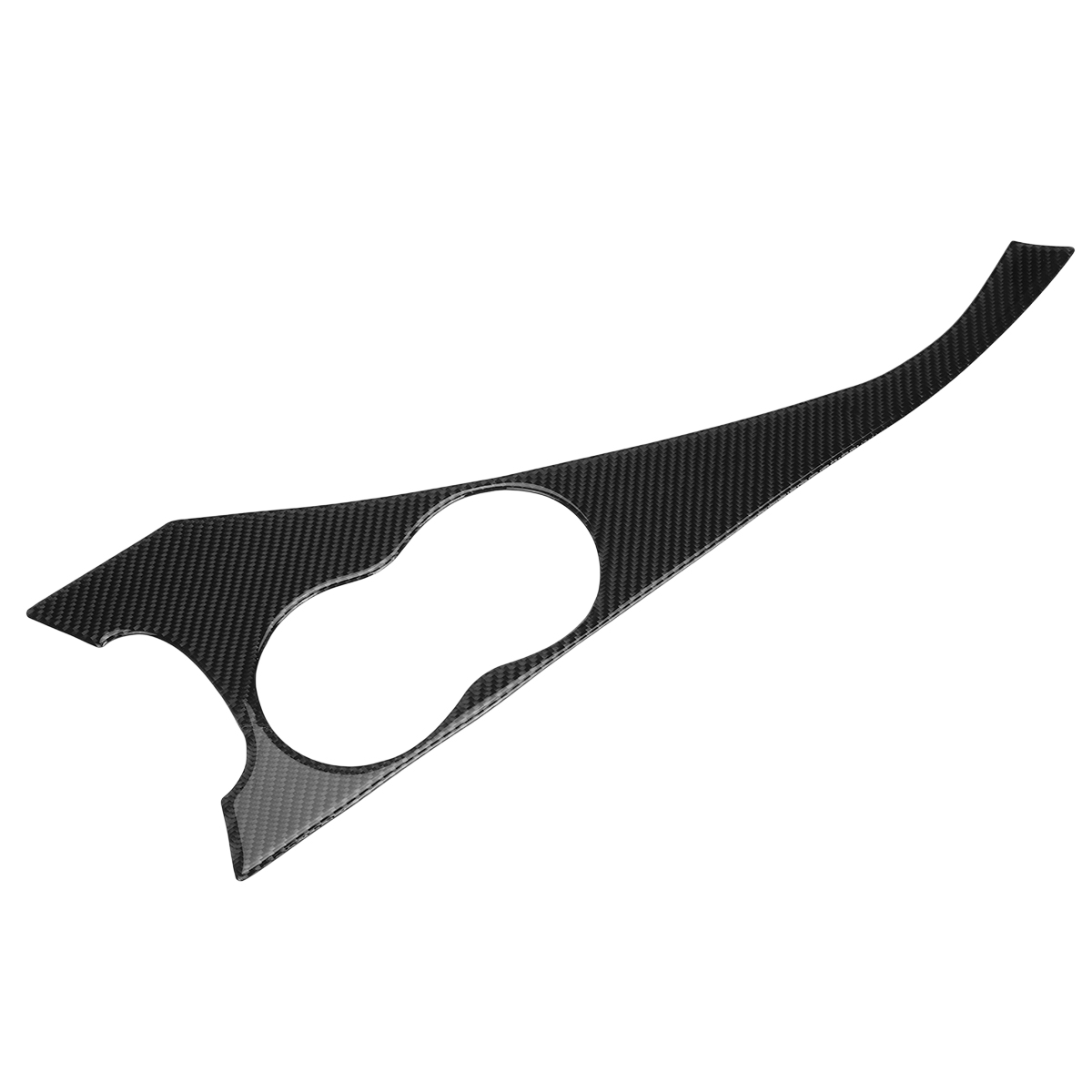 Carbon-Fiber-Interior-Water-Cup-Holder-Panel-Trim-Cover-For-Infiniti-Q50-2014-2019-1826978