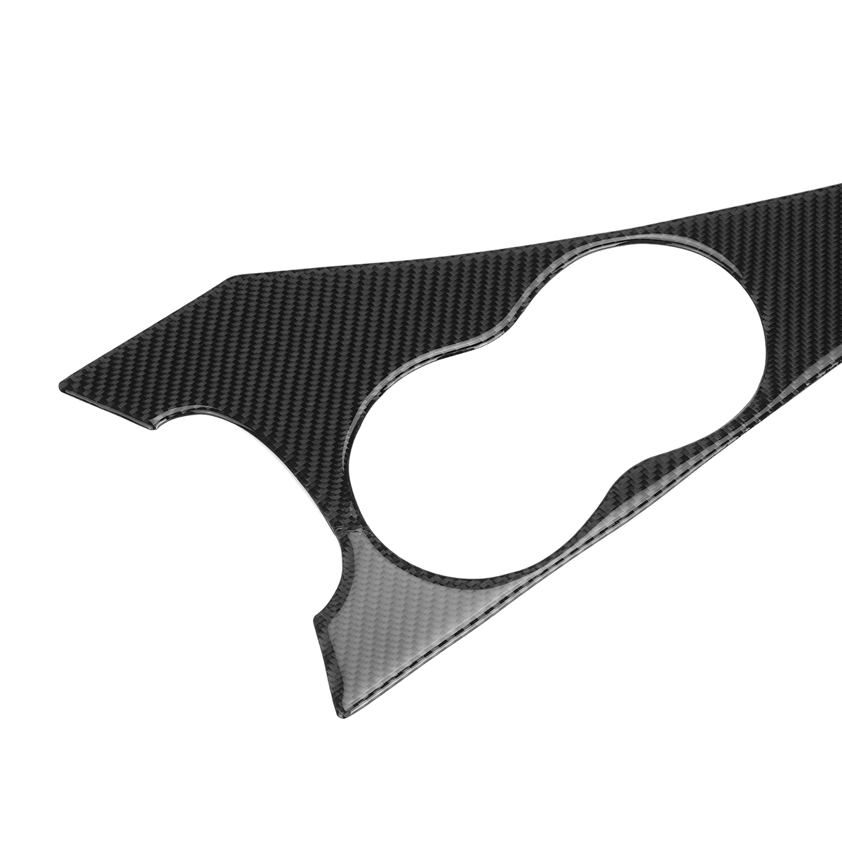 Carbon-Fiber-Interior-Water-Cup-Holder-Panel-Trim-Cover-For-Infiniti-Q50-2014-2019-1826978