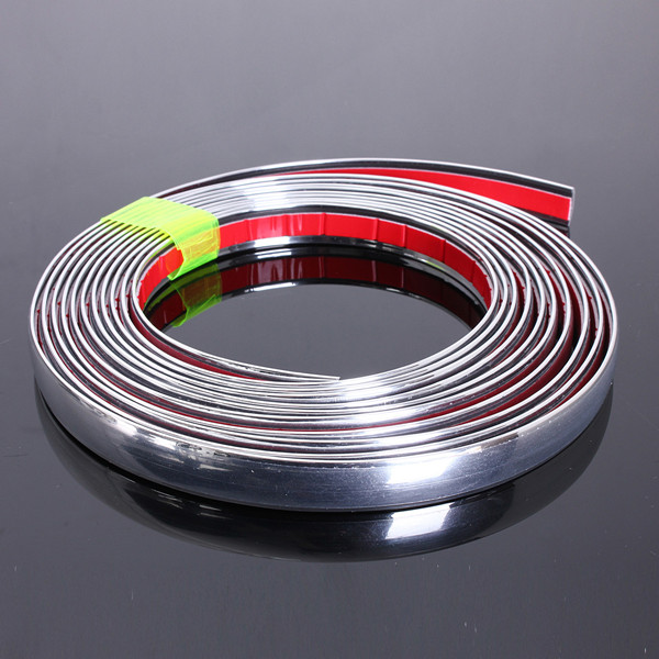 Chrome-Car-Styling-Moulding-Strip-Trim-Self-Adhesive-Crash-Protecter-964832