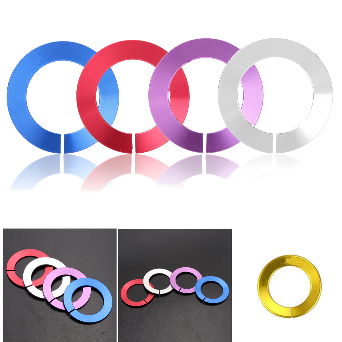 Engine-Start-Stop-Push-Button-Knob-Decorative-Ring-Trim-For-Infiniti-Q50-QX60-1672191