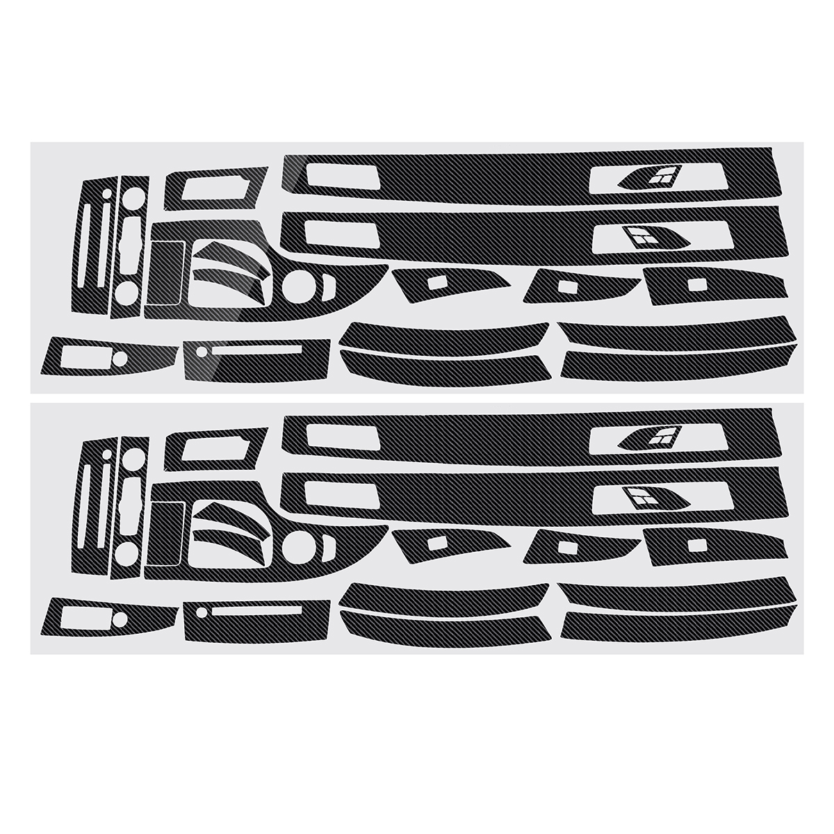 For-BMW-5-Series-E60-2003-10-Glossy-Matte-Carbon-Fiber-Sticker-Vinyl-Decal-Trim-1674389