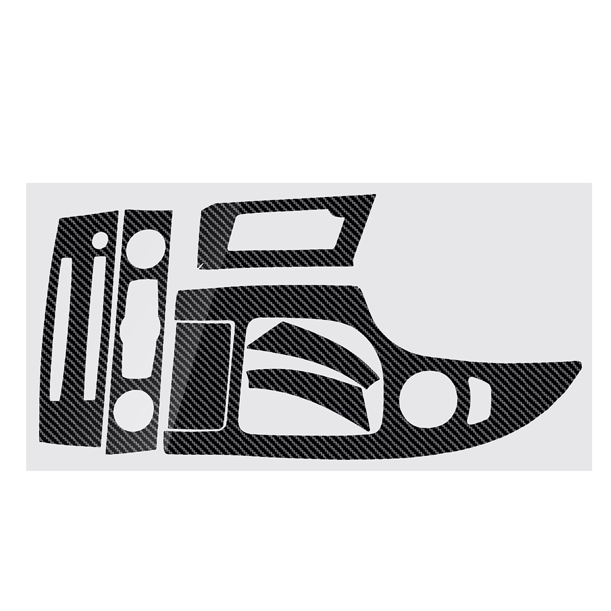 For-BMW-5-Series-E60-2003-10-Glossy-Matte-Carbon-Fiber-Sticker-Vinyl-Decal-Trim-1674389