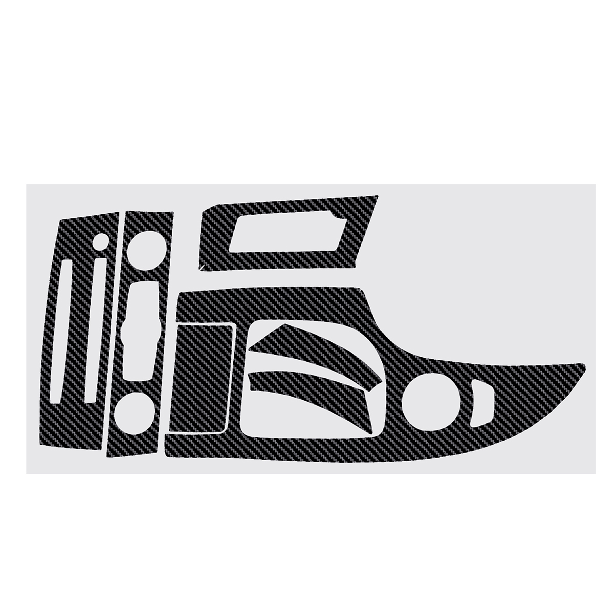 For-BMW-5-Series-E60-2003-10-Glossy-Matte-Carbon-Fiber-Sticker-Vinyl-Decal-Trim-1674389