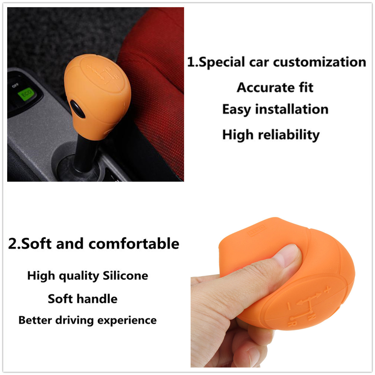 For-Benz-Smart-Fortwo-2009--2014-Silicone-Gear-Knob-Cover-Shift-Glove-Skin-Case-Protective-Case-1234848