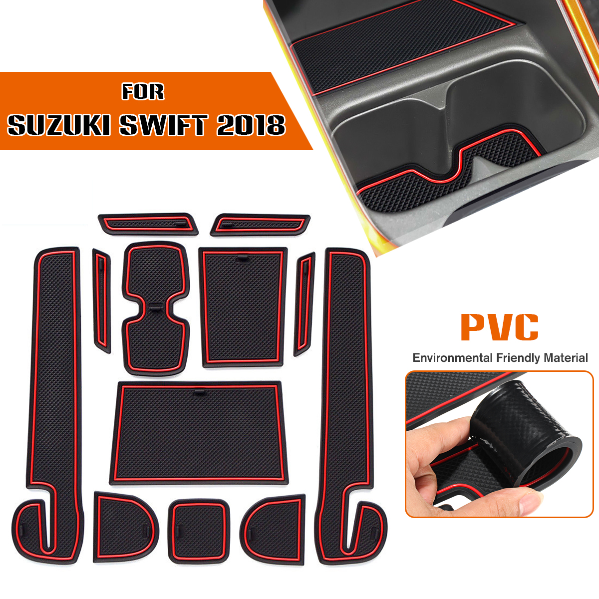 Gate-Slot-Pad-For-SUZUKI-SWIFT-2018-Cup-Holders-Door-Slot-Mat-Groove-Non-slip-12-1679751