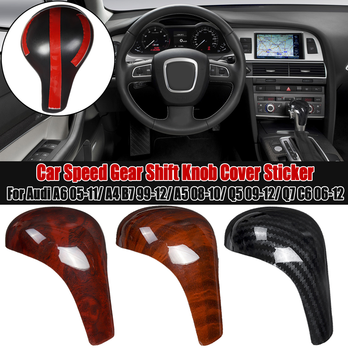 Gear-Shift-Knob-Sticker-3Colors-For-Audi-A6-05-11-A4-B7-09-12-A5-08-10-Q5-09-12-1675476