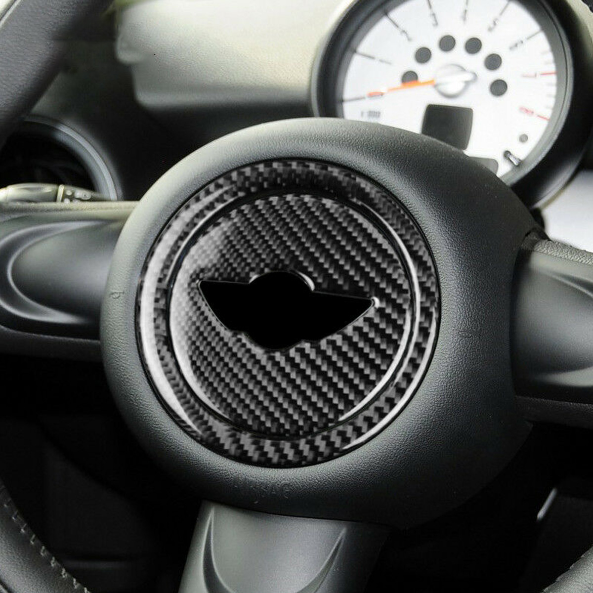 Real-Carbon-Fiber-Steering-Wheel-Sticker-Cover-Trim-For-Mini-Cooper-R55-R56-R60-1674378