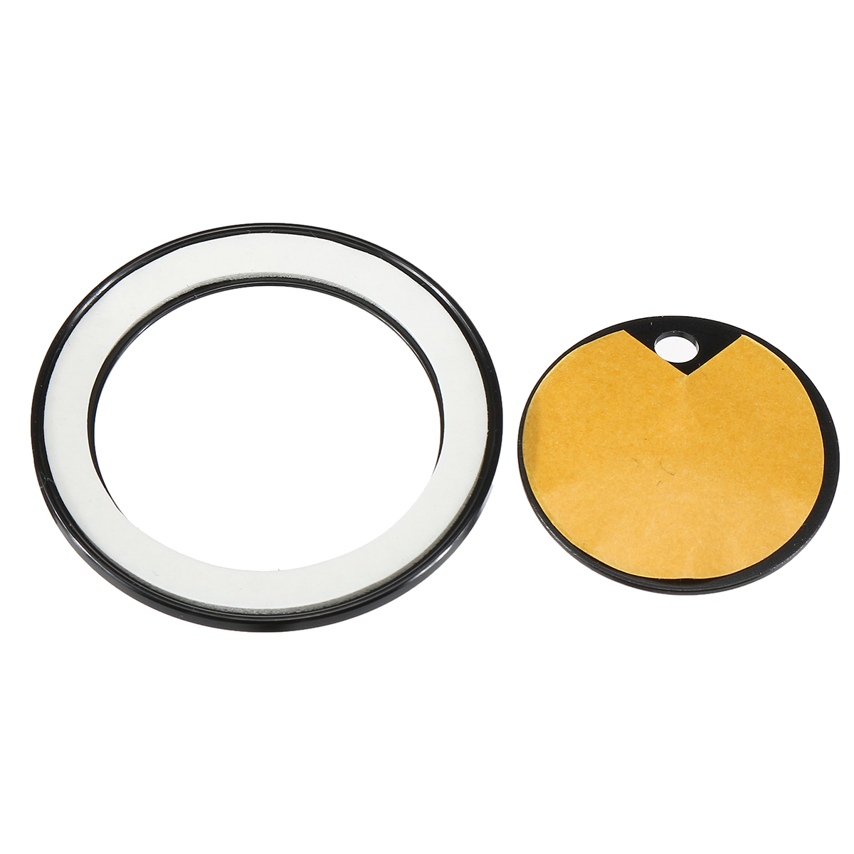 Start-Stop-Engine-Schluumlssellochschalter-Ring-Abdeckung-Trim-Fuumlr-Ford-F150-15-18-1666346