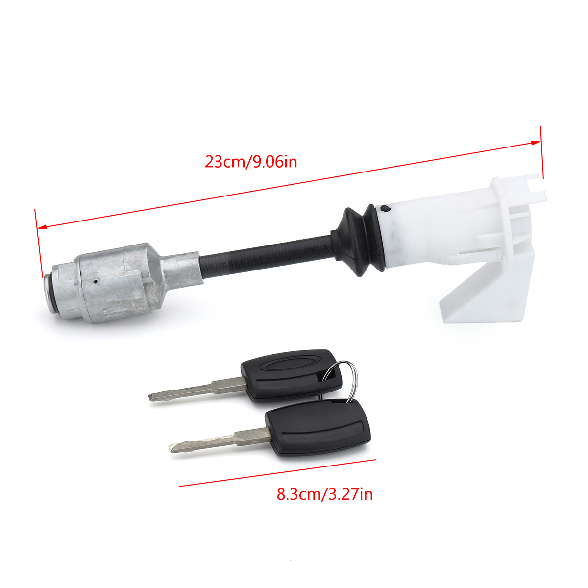 Bonnet-Release-Lock-Set-Repair-Kit-Keys-Short-Type-for-Ford-Focus-MK2-2004-2012-1230986