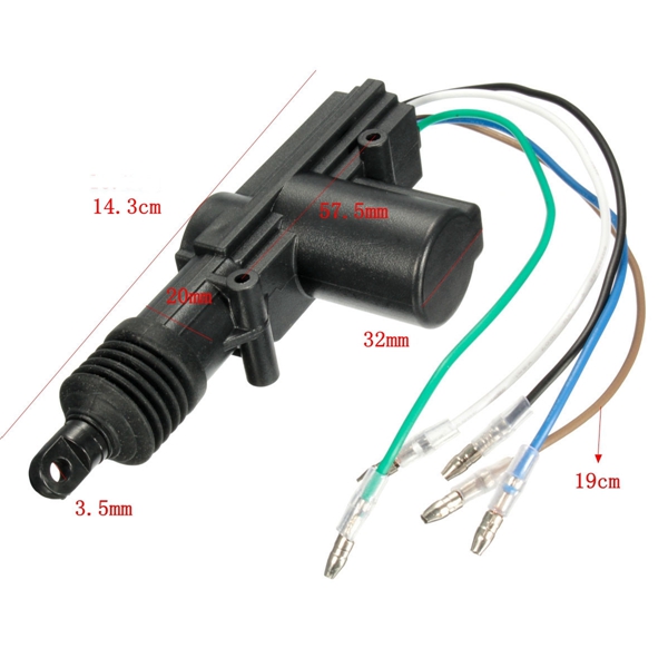 Car-2-or-4-Door-Central-Lock-Locking-Keyless-Entry-System-Kit-Remote-Key-Fob-1033144