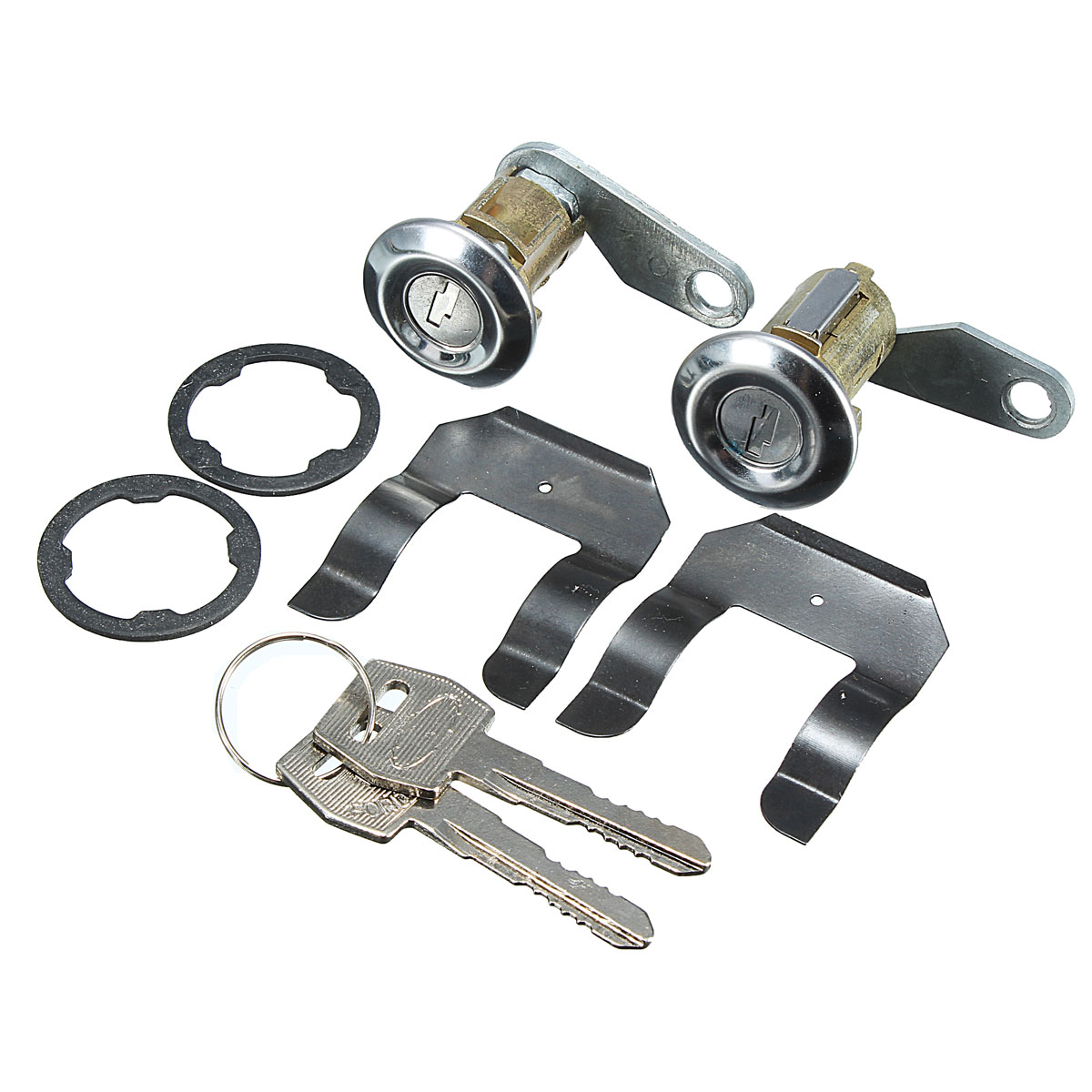 Door-Lock-Assembly-Key-Cylinder-Gasket-Retainer-Repair-Kit-For-Ford-Mercury-1405246