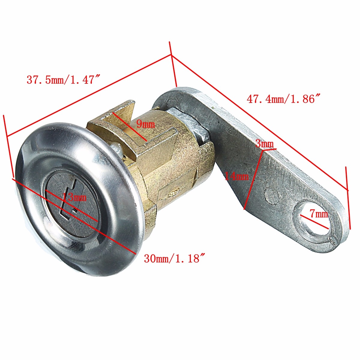 Door-Lock-Assembly-Key-Cylinder-Gasket-Retainer-Repair-Kit-For-Ford-Mercury-1405246