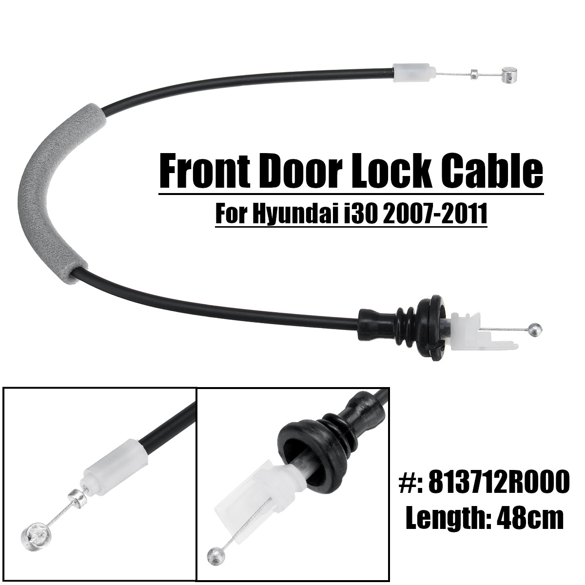 Front-Left-Right-Door-Lock-Cable-Wire-813712R000-for-Hyundai-i30-2007-2011-1724714