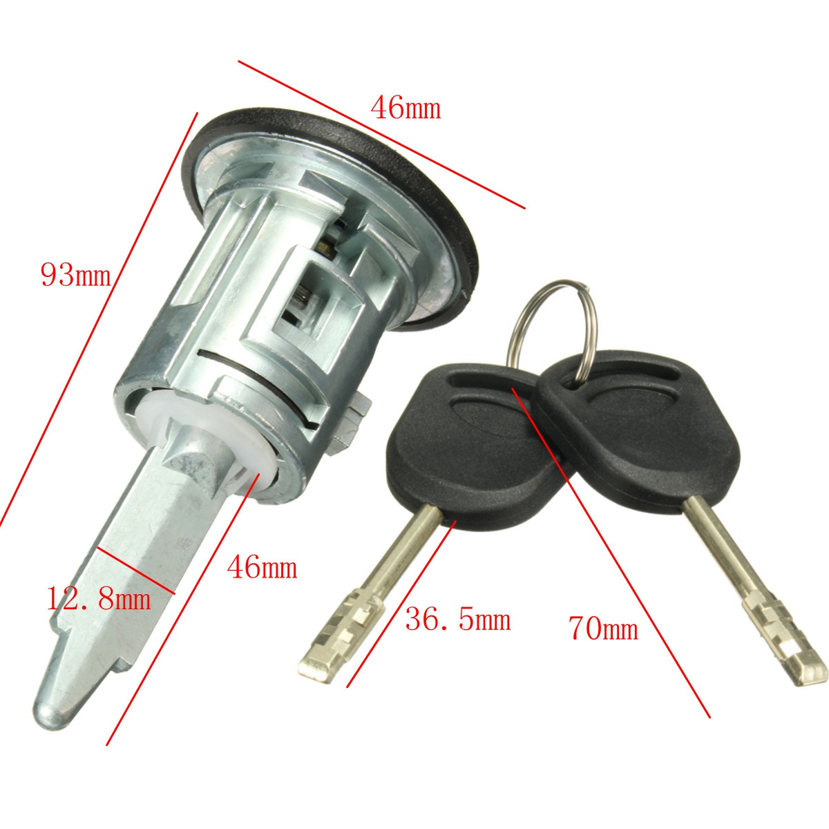 Front-Right-Driver-Side-Door-lock-with-2-keys-For-Ford-Transit-MK6-2000-2006-1712615