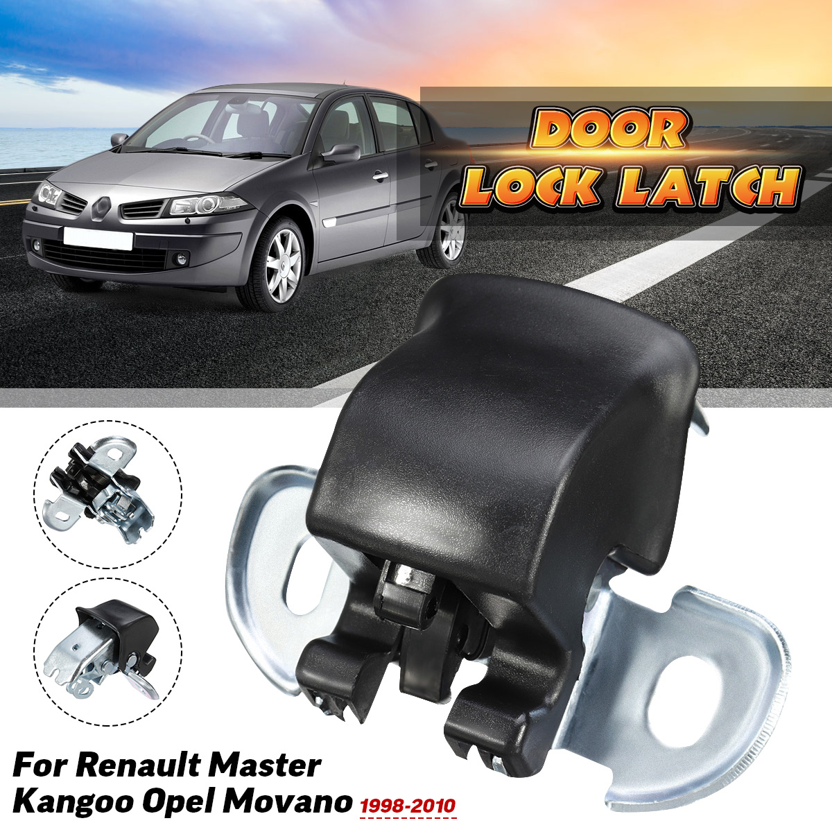 Rear-Lower-Door-Lock-Latch-Catch-For-Renault-Master-Kangoo-Opel-Movano-1998-2010-1514989
