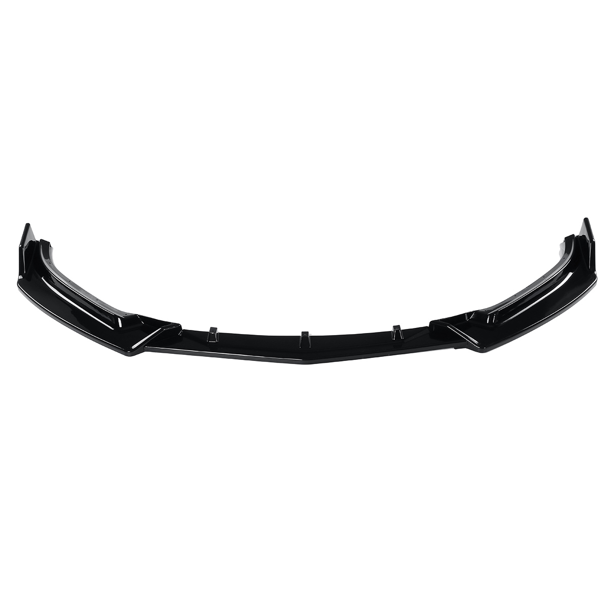 3PCS-For-2014-2018-Mazda-3-Axela-Painted-Black-Front-Bumper-Body-Kit-Spoiler-Lip-1773960