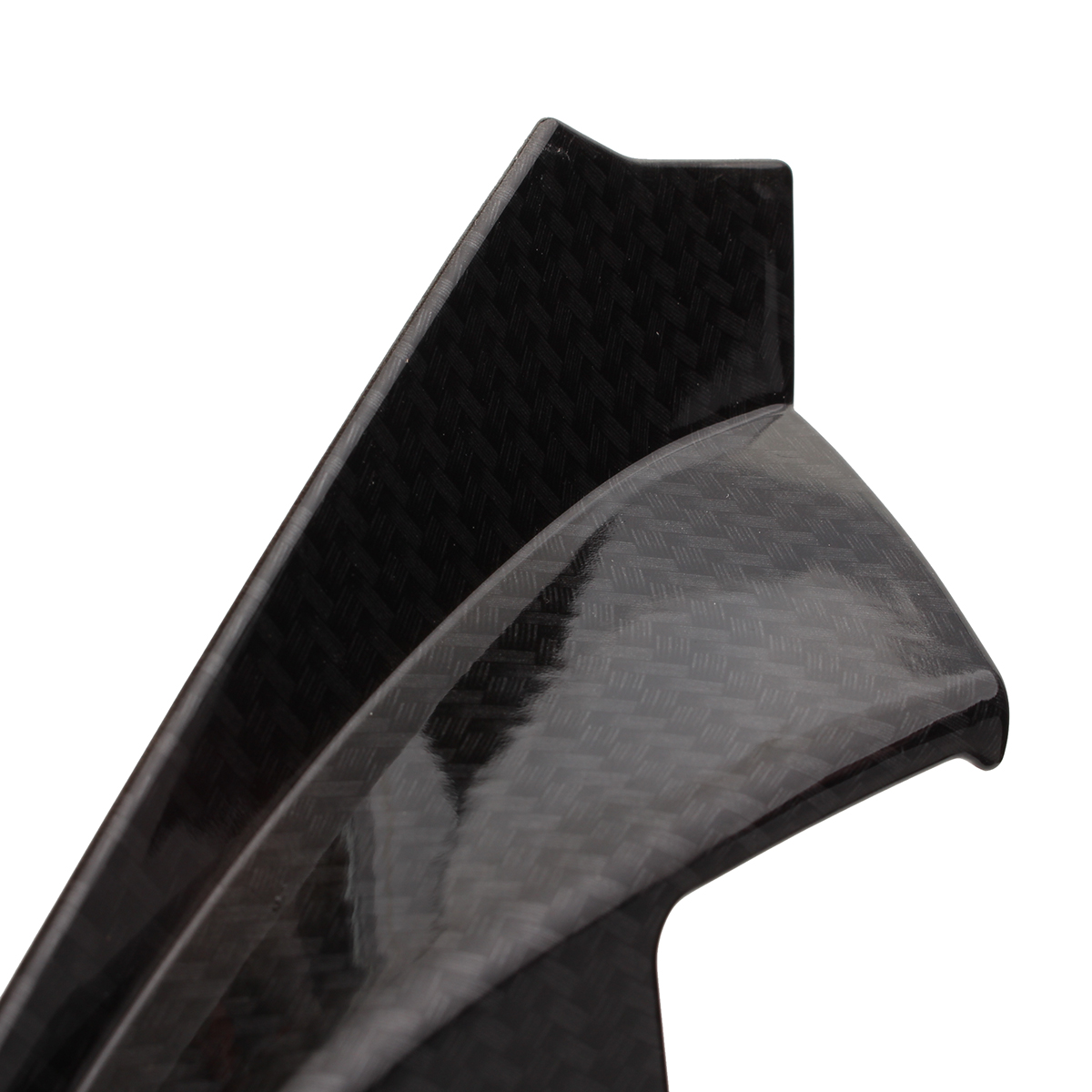 ABS-Carbon-Fiber-Style-Car-Door-Stereo-Knob-Ring-Speaker-Cover-For-Honda-1404853