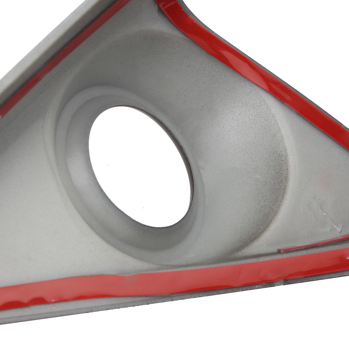 ABS-Carbon-Fiber-Style-Car-Door-Stereo-Knob-Ring-Speaker-Cover-For-Honda-1404853