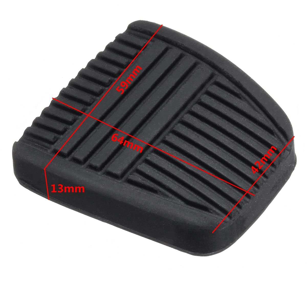 Black-Brake-Clutch-Car-Pedal-Pad-Rubber-Cover-Trans-Vehicles-For-Toyota-31321-14020-1403528